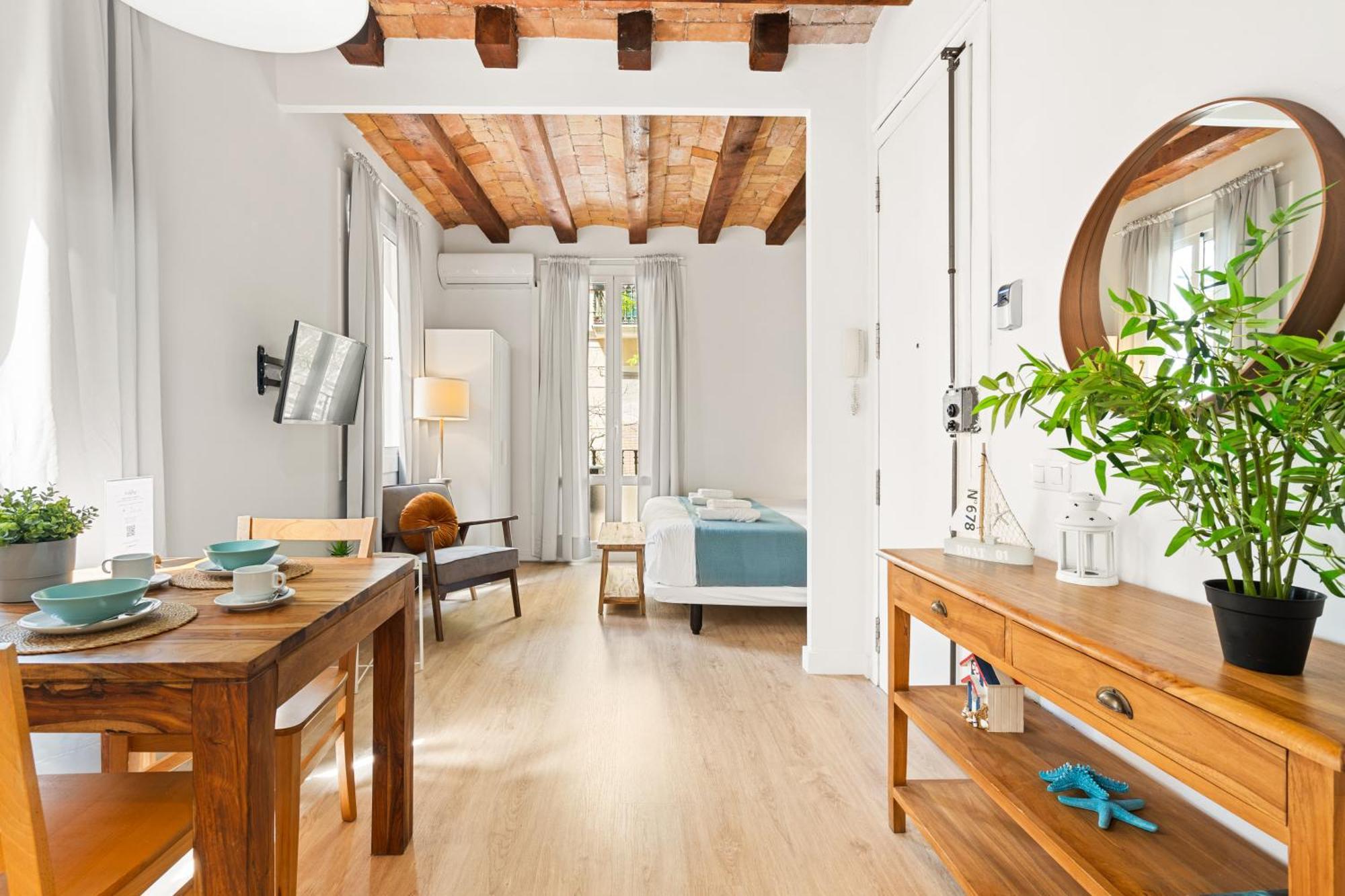 Lodging Apartments Barceloneta Beach Studio P2 Exterior photo